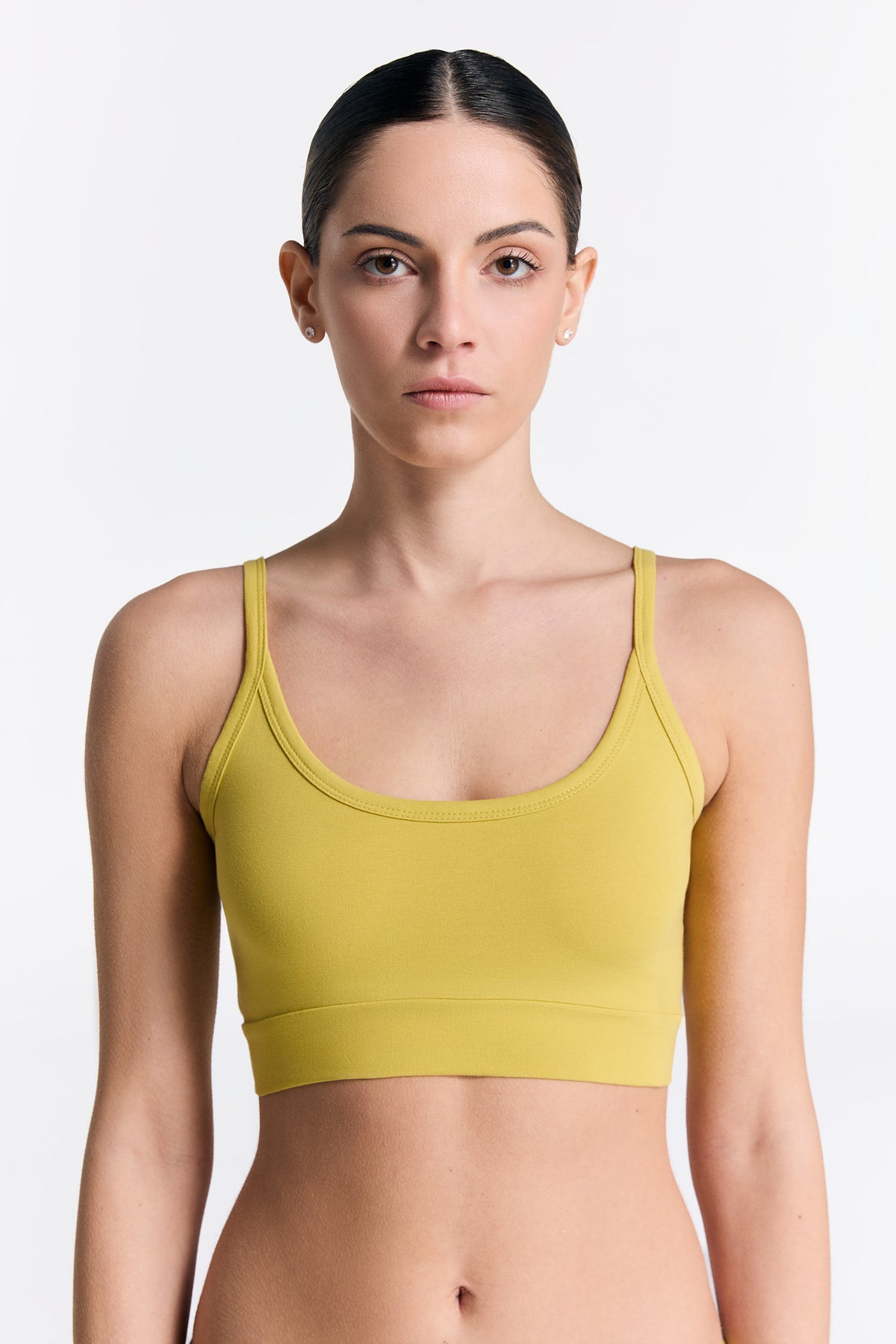 Organic Cotton Bralette - 3 Pack – Lime