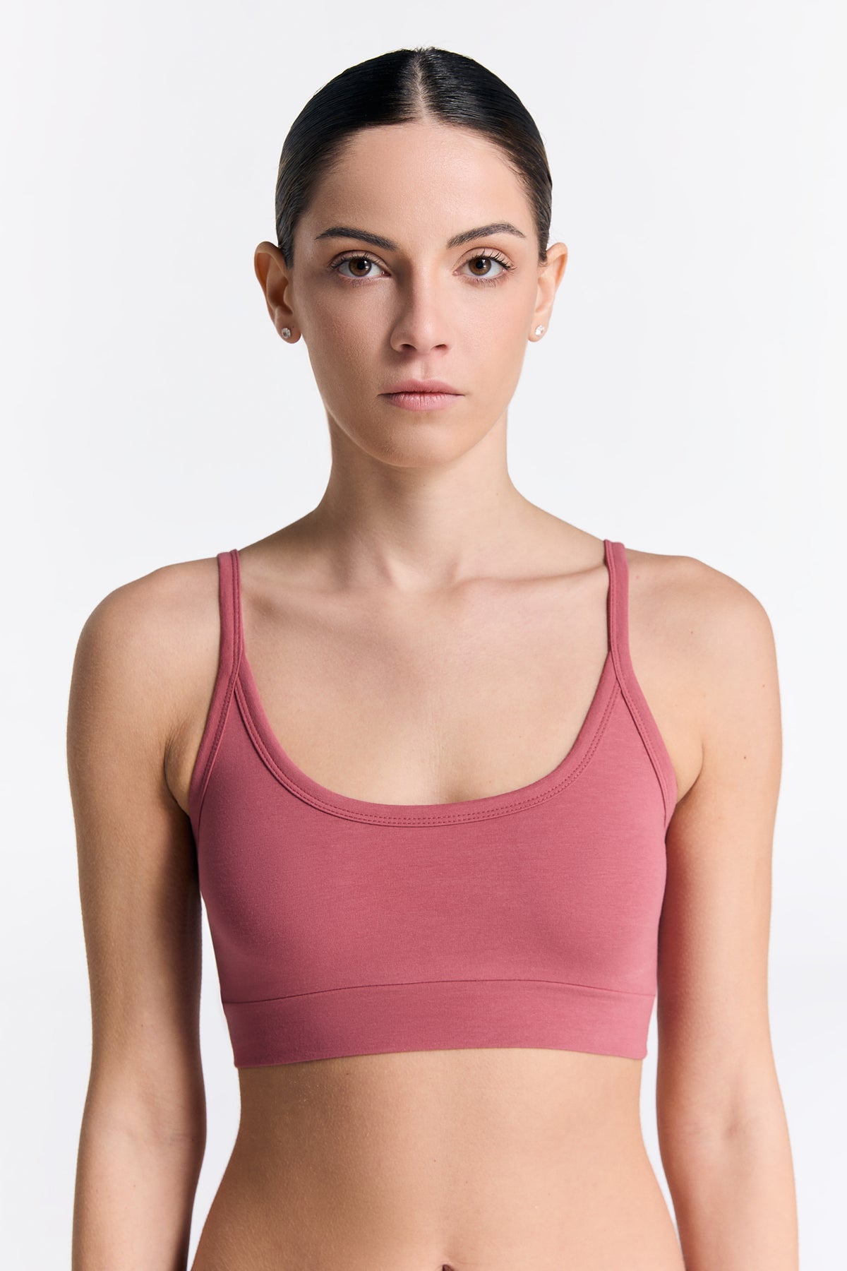 Organic Cotton Bralette - 3 Pack – Faded Rose