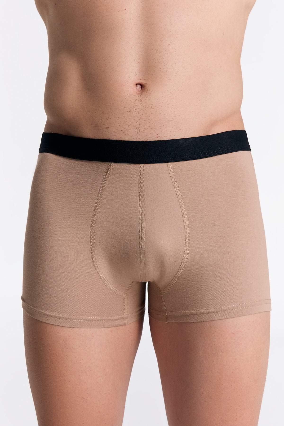 Men’s Organic Cotton Trunks - 3 Pack – Brown-Gray